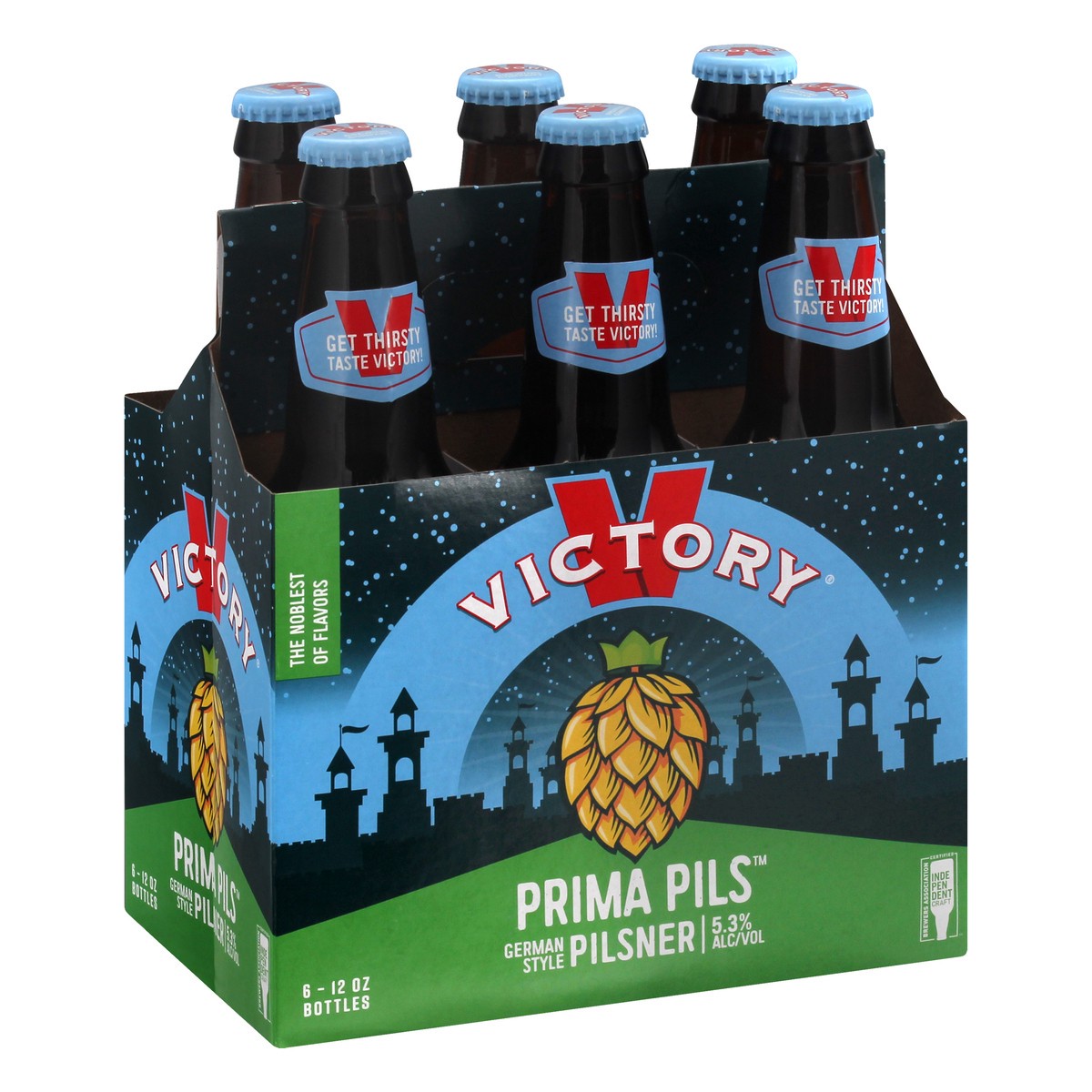 slide 2 of 9, Victory Brewing Company German Style Pilsner Prima Pils Beer 6 ea, 6 ct