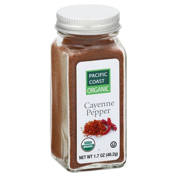 slide 1 of 1, Pacific Coast Organic Cayenne Pepper 1.7 oz, 1.7 oz