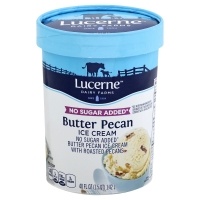 slide 1 of 3, Lucerne Dairy Farms Ice Cream Low Carb Butter Pecan, 1.5 qt