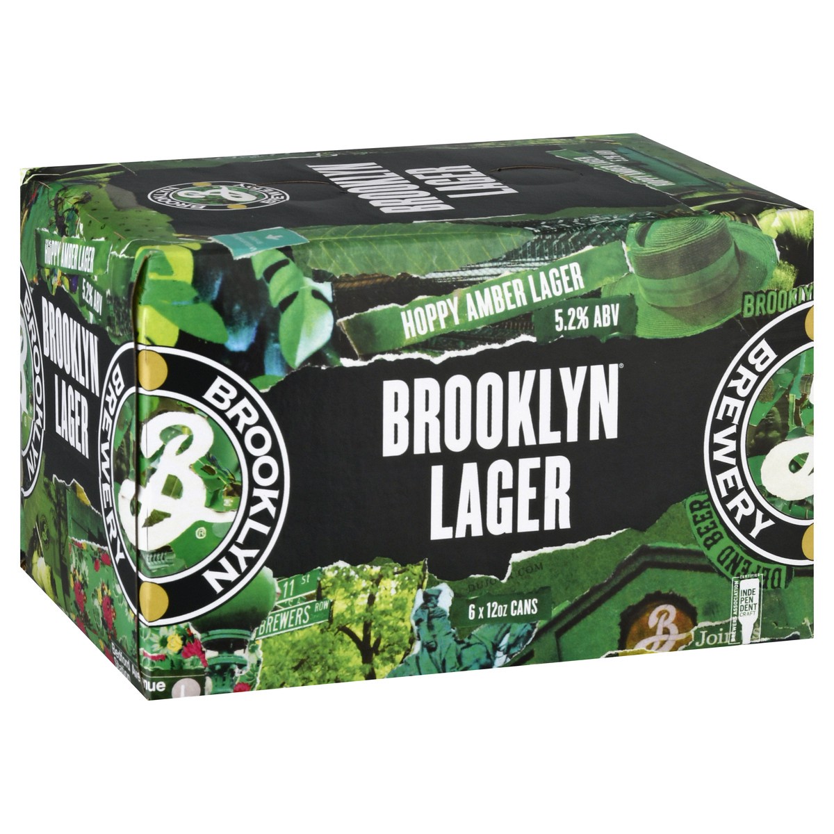 slide 9 of 9, Brooklyn Brewery Brooklyn American Lager Beer 6Pk Cans, 72 fl oz