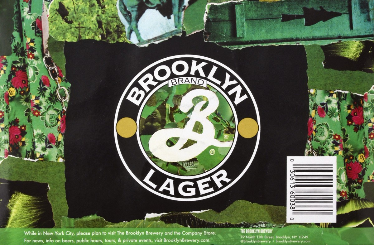 slide 5 of 9, Brooklyn Brewery Brooklyn American Lager Beer 6Pk Cans, 72 fl oz