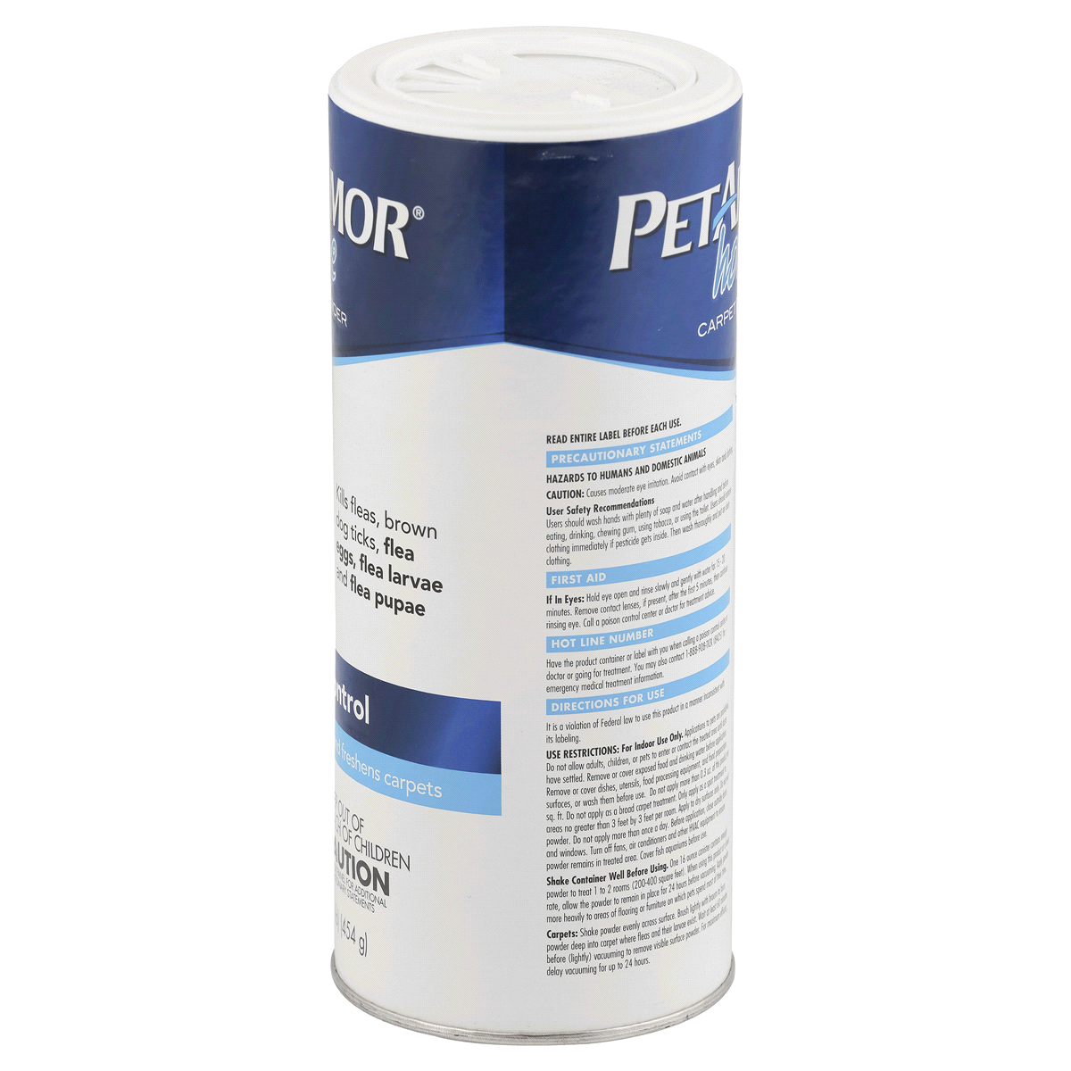 slide 2 of 4, PetArmor F&T Carpet Powder 16OZ, 16 oz