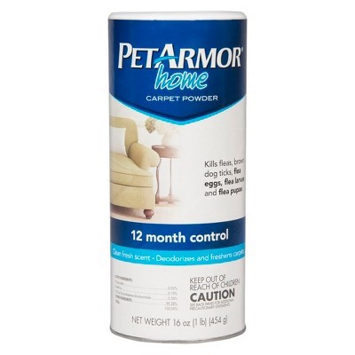 slide 1 of 4, PetArmor F&T Carpet Powder 16OZ, 16 oz