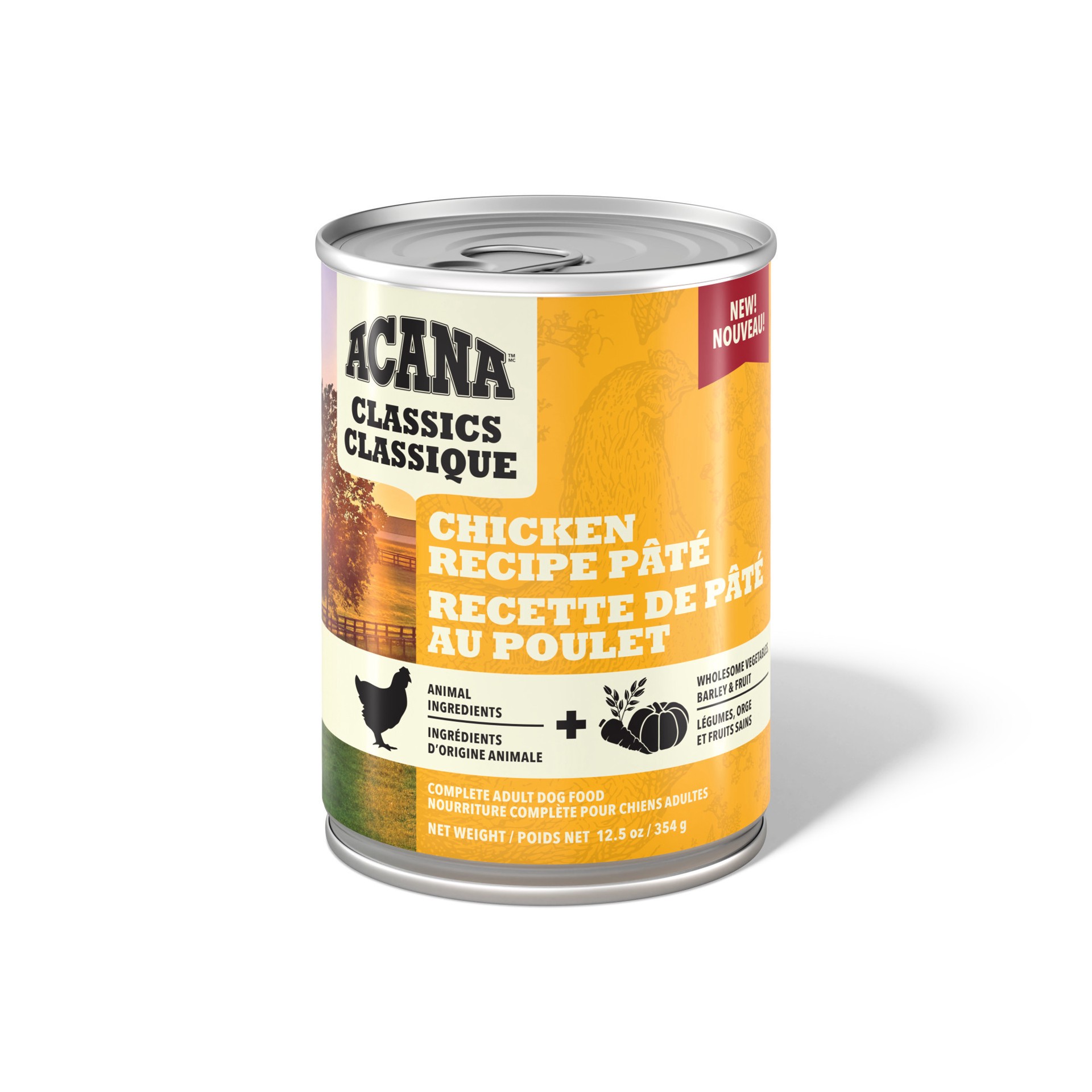 slide 1 of 2, ACANA Classics Chicken Recipe Pate Wet Dog Food, 12.5 oz., 1 ct