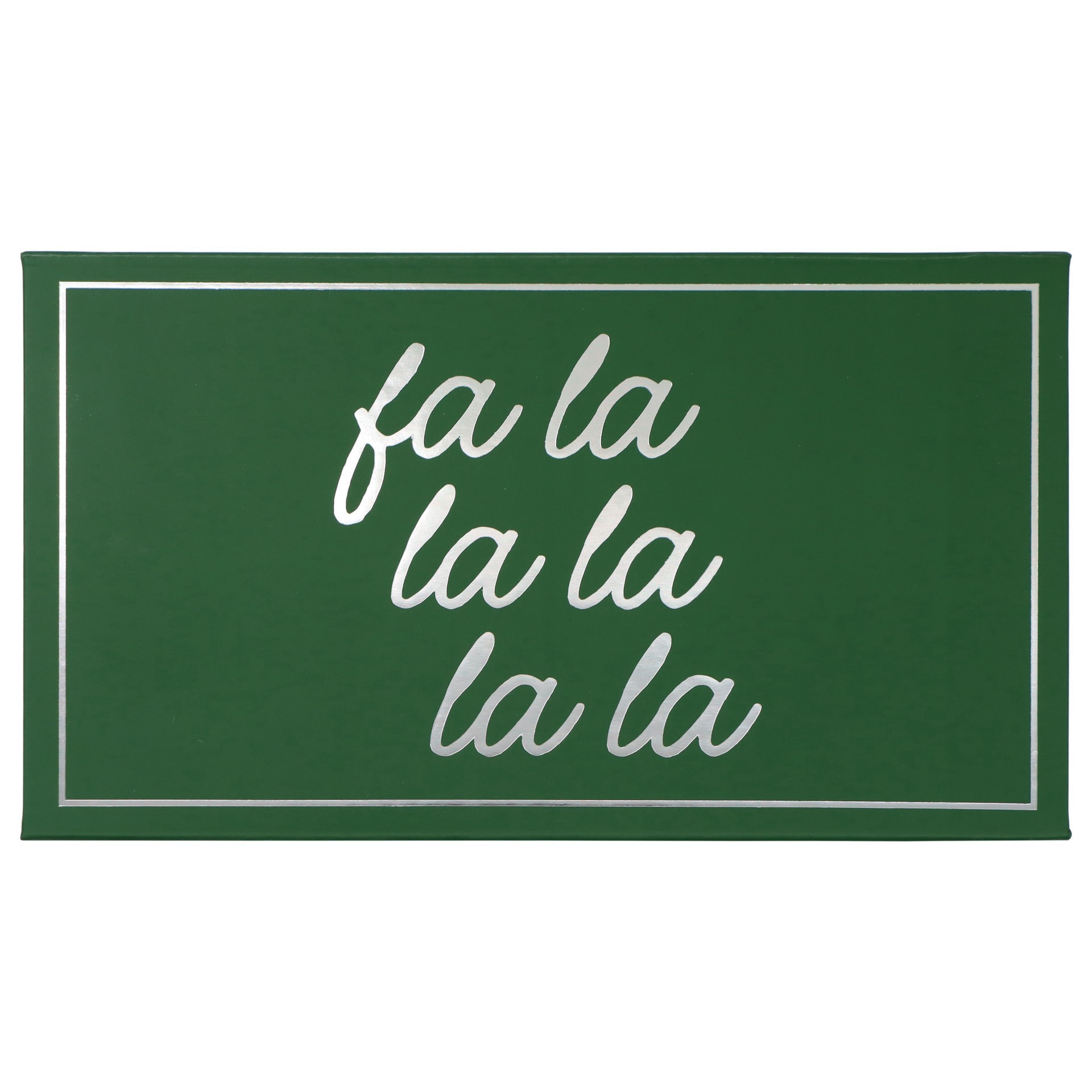 slide 2 of 4, Mini Fa La La Decorative Box By Ashland, 7 in x 4 in x 2.75 in