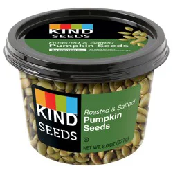 KIND Roasted & Salted Pumpkin Seeds, 8.0 OZ
