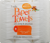 slide 1 of 1, Check This Out... Paper Towels, 3 ct