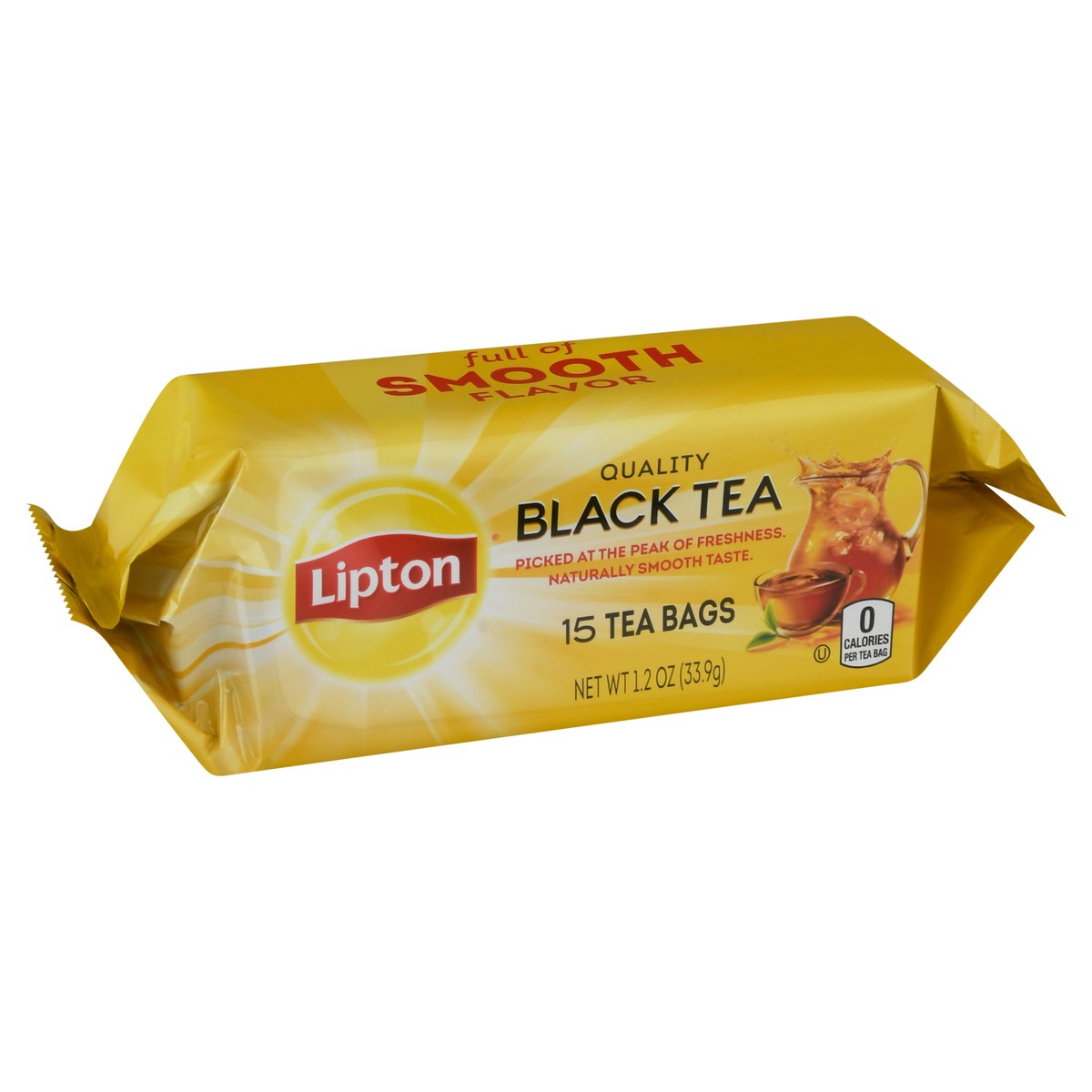 slide 11 of 11, Lipton Tea Bags Black Tea, 1.2 oz, 15 Count , 1.2 oz