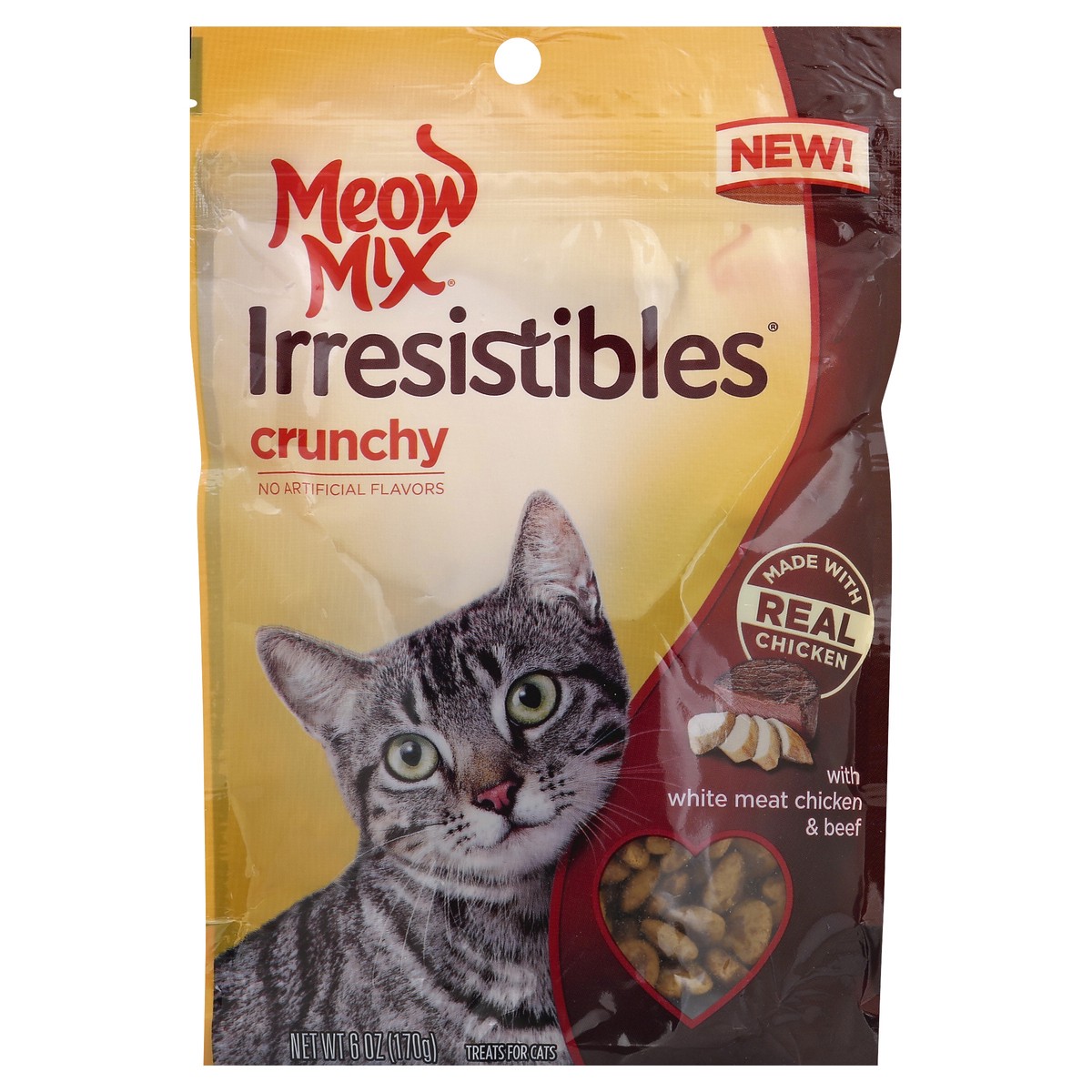 slide 4 of 8, Meow Mix Treats for Cats 6 oz, 6 oz