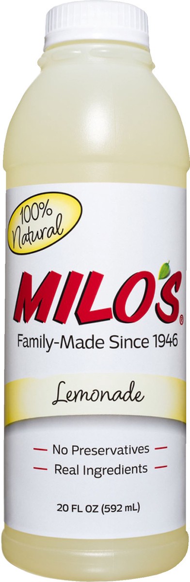 slide 4 of 8, Milo's Lemonade - 20 oz, 20 fl oz