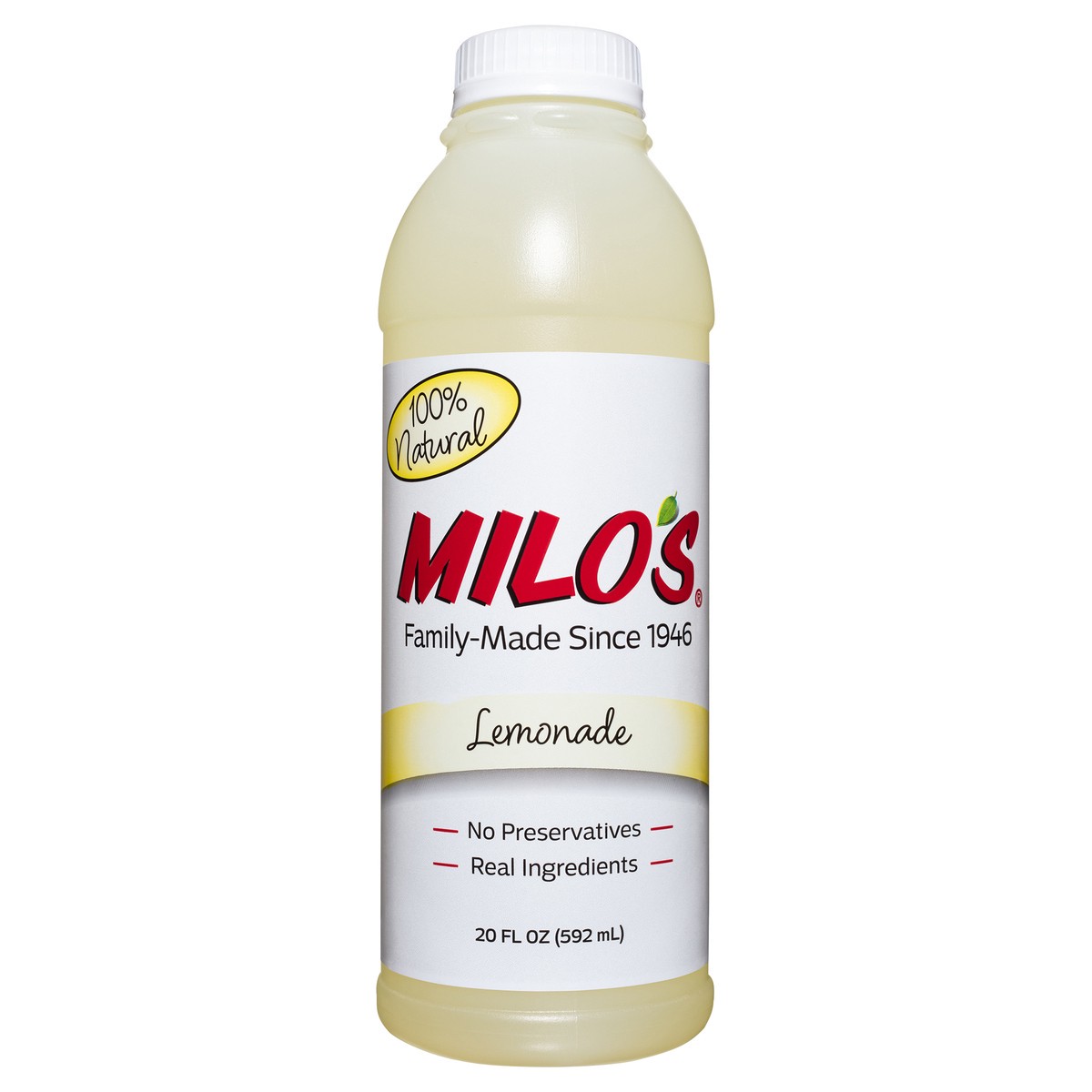 slide 1 of 8, Milo's Lemonade - 20 oz, 20 fl oz