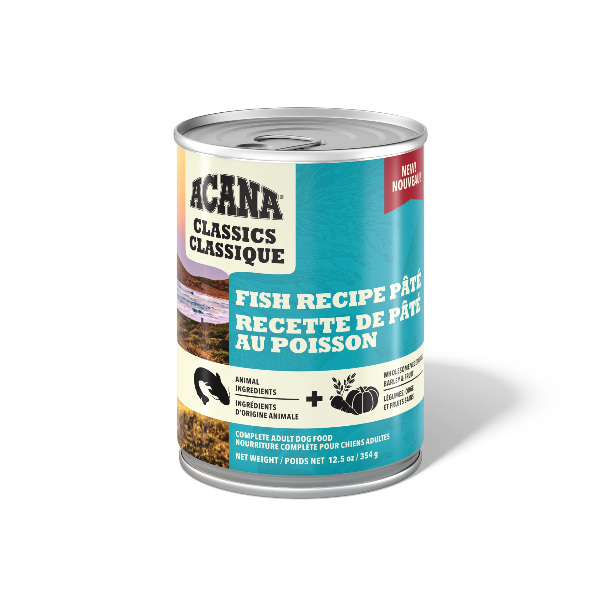 slide 1 of 2, ACANA Classics Fish Recipe Pate Wet Dog Food, 12.5 oz., 1 ct