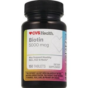 slide 1 of 1, CVS Health Biotin Tablets, 150 Ct, 1 ct