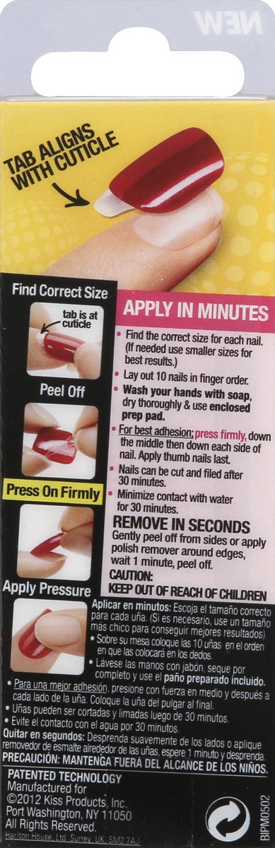 slide 4 of 5, imPRESS Press-On Manicure 24 ea, 24 ct