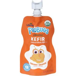 Lifeway Organic Kefir Creamy Orange Cultured Whole Milk