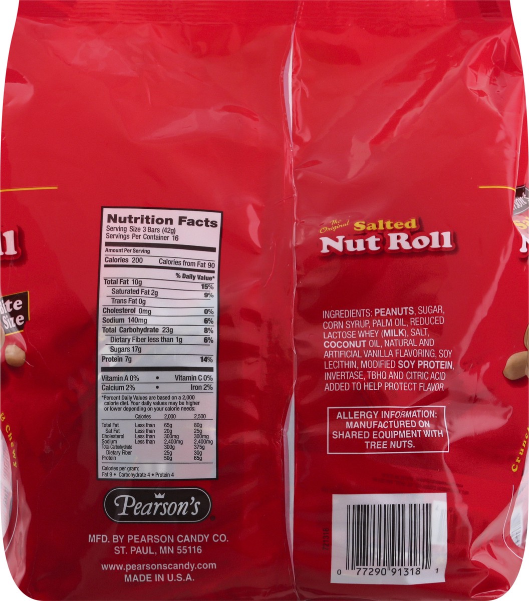 slide 4 of 13, Pearsons Bite Size Salted Nut Roll 23 oz, 23 oz