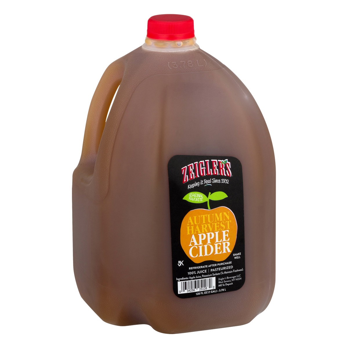 slide 10 of 13, Zeigler's Seasonal Favorite Autumn Harvest Apple Cider 128 fl oz, 128 fl oz