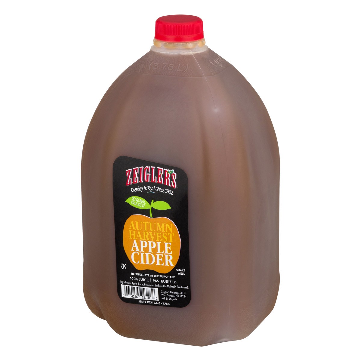 slide 8 of 13, Zeigler's Seasonal Favorite Autumn Harvest Apple Cider 128 fl oz, 128 fl oz