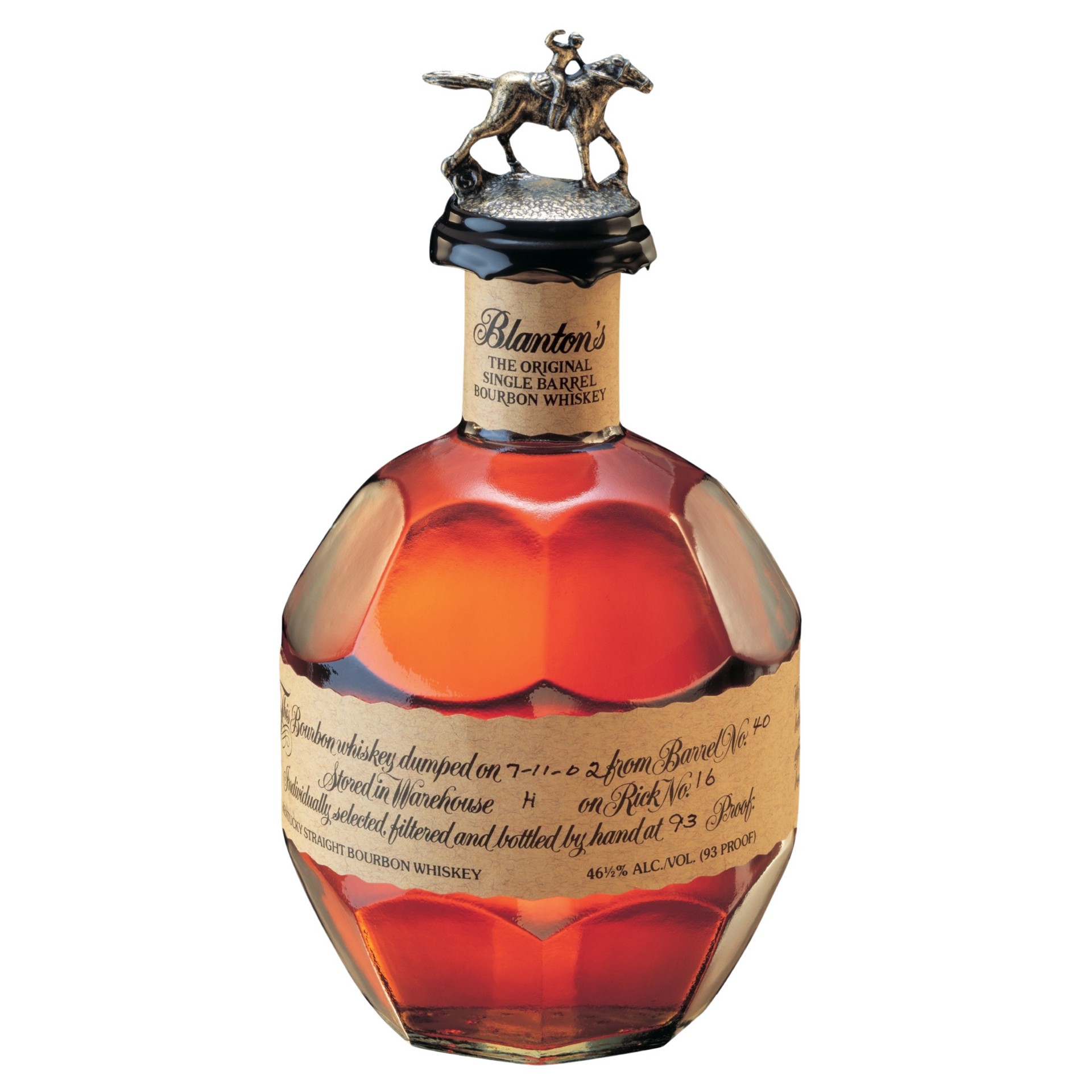 slide 1 of 2, Blanton's Single Barrel Bourbon Whiskey 750 ml, 750 ml