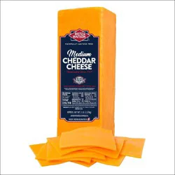 Dietz & Watson Yellow Cheddar Medium Cheese