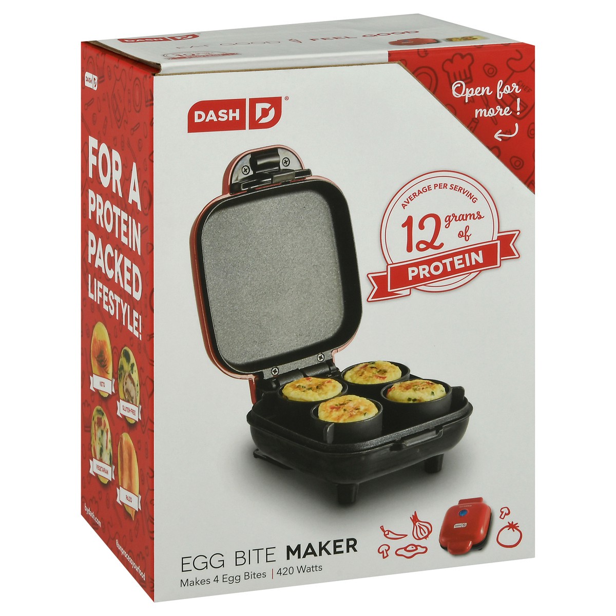 slide 7 of 9, Dash Egg Bite Maker 1 ea Box, 1 ct