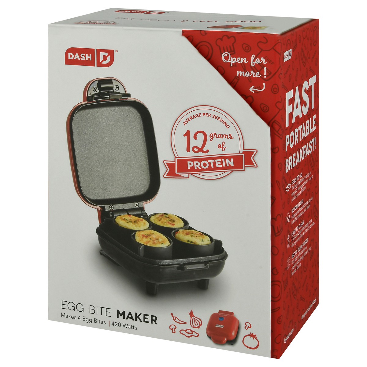 slide 8 of 9, Dash Egg Bite Maker 1 ea Box, 1 ct