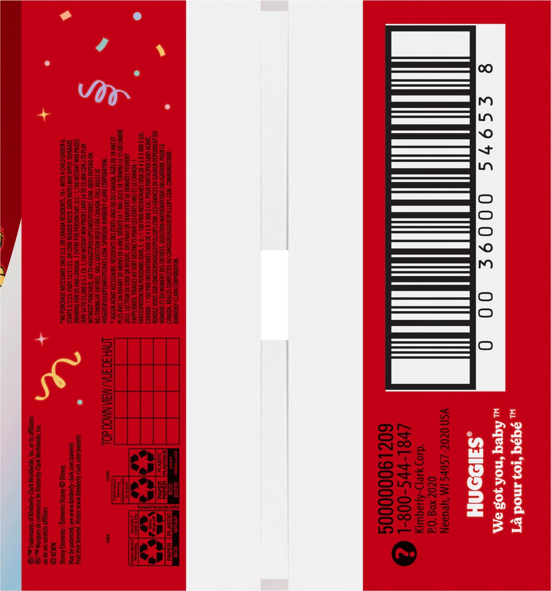 slide 8 of 9, Huggies Little Movers Baby Diapers, Size 5 (27+ lbs), 50 Ct, 50 ct