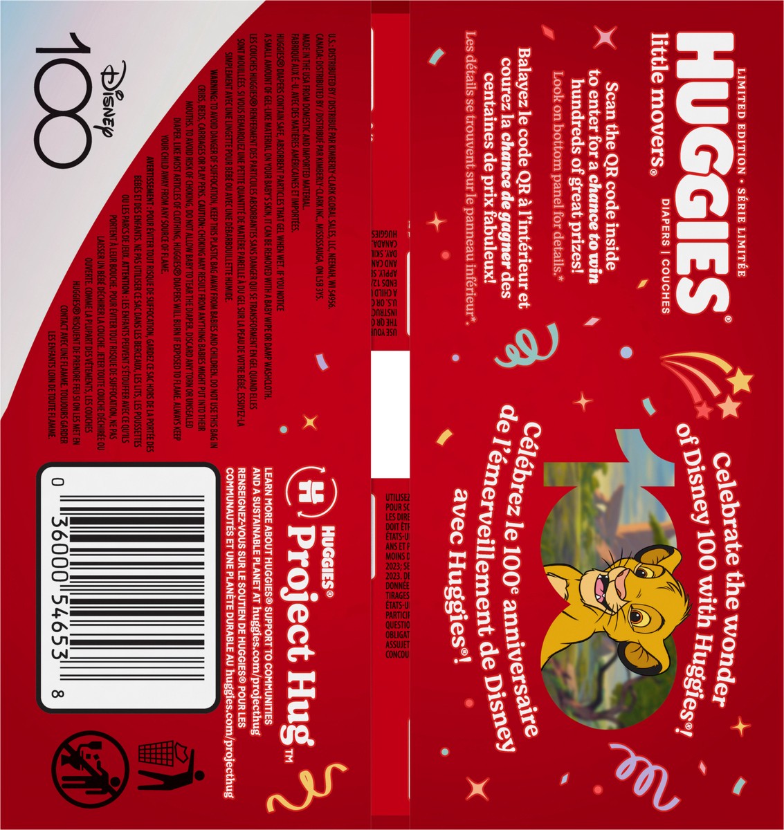 slide 7 of 9, Huggies Little Movers Baby Diapers, Size 5 (27+ lbs), 50 Ct, 50 ct