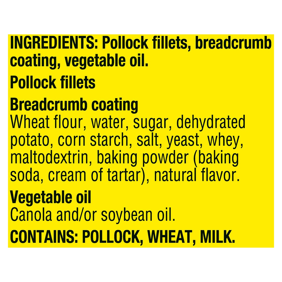 slide 7 of 8, Gorton's Potato Crunch Breaded Fish Fillets 10 ea, 10 ct