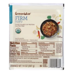 GreenWise Organic Firm Tofu