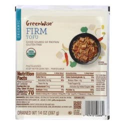 GreenWise Organic Firm Tofu