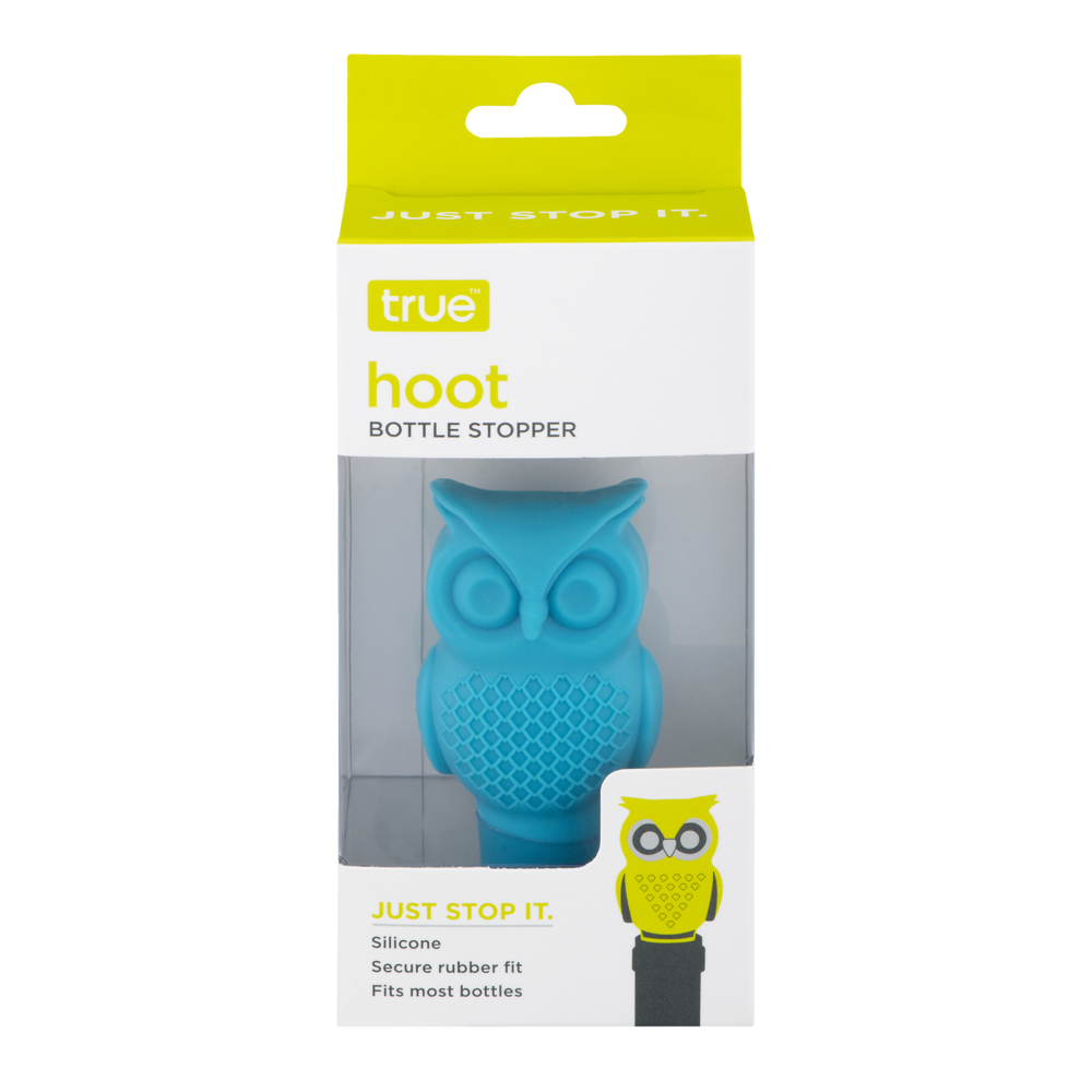 slide 1 of 1, True Brands True Hoot Wine Stopper, 1 ct