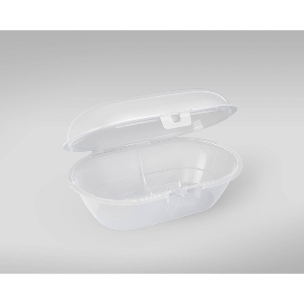 slide 11 of 11, Philips Avent Ultra Soft Pacifier, 0-6 months, Arctic White / Green, 2 pack, SCF091/01, 2 ct