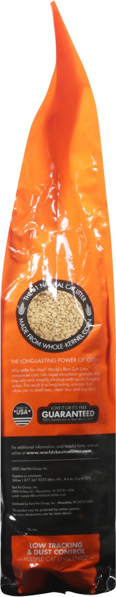 slide 10 of 11, World's Best Cat Litter Multiple Cat Unscented Cat Litter 8 lb, 8 lb