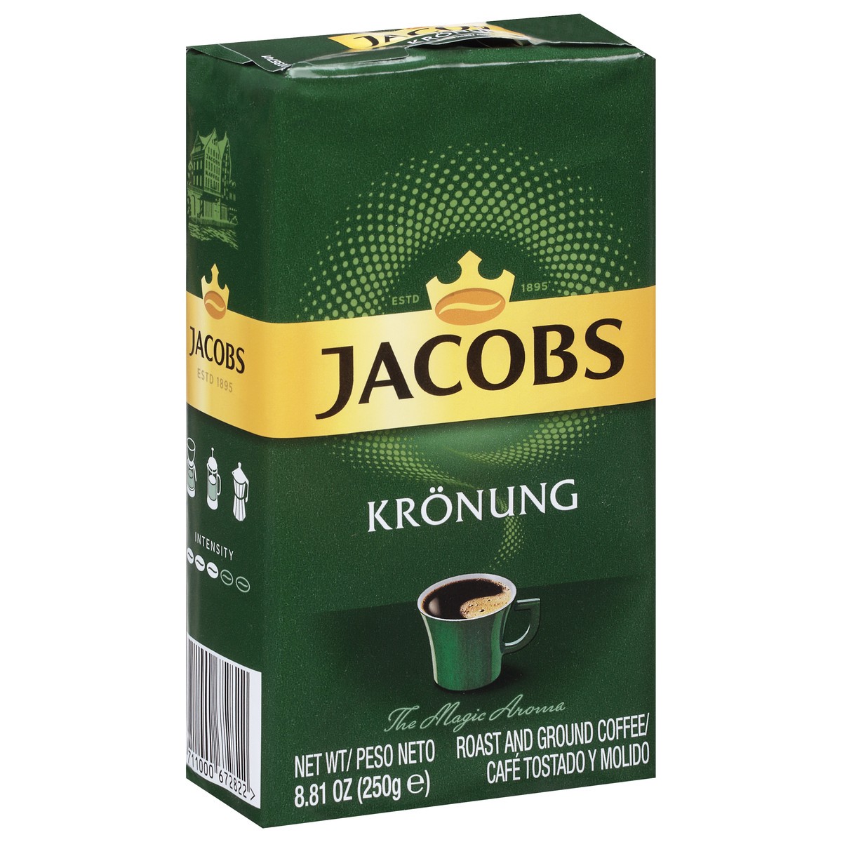 slide 9 of 9, Jacob's Kronung Roast and Ground Coffee 8.81 oz, 8.81 oz