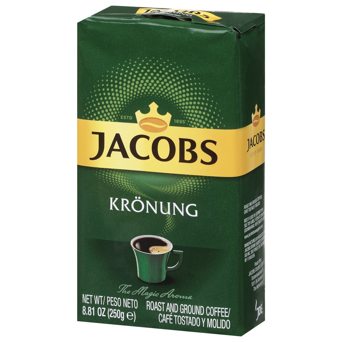 slide 3 of 9, Jacob's Kronung Roast and Ground Coffee 8.81 oz, 8.81 oz