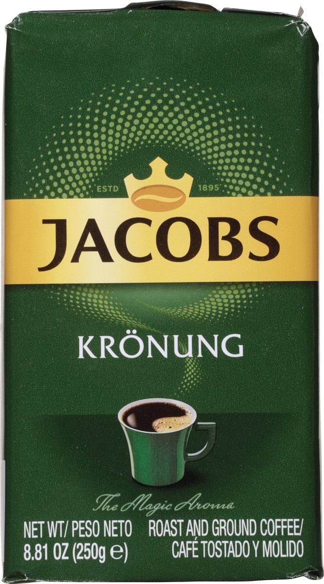 slide 2 of 9, Jacob's Kronung Roast and Ground Coffee 8.81 oz, 8.81 oz