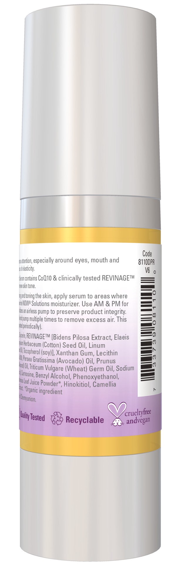 slide 4 of 5, NOW Solutions CoQ10 Antioxidant Serum - 1 fl. oz., 1 fl oz