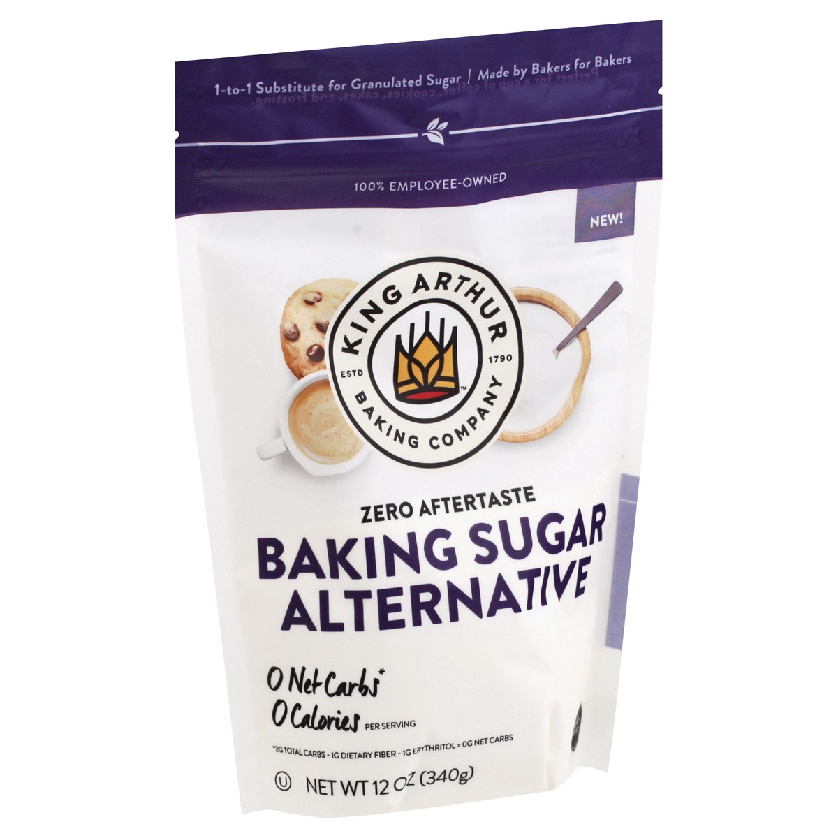 slide 2 of 10, King Arthur Baking Sugar Alternative, 12 oz