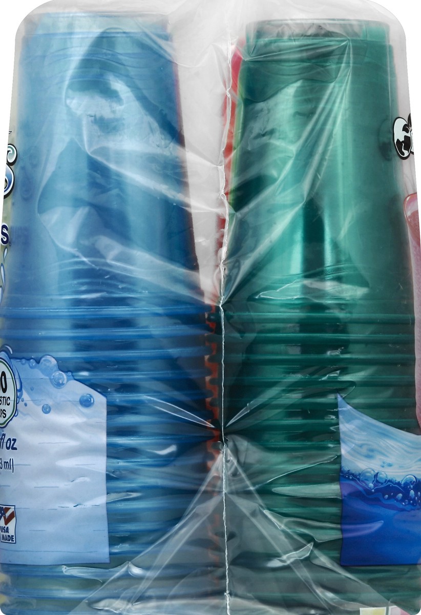 slide 3 of 4, WNA Comet Colors Party Cups, 60 ct