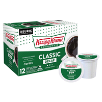 slide 16 of 29, Krispy Kreme Classic Decaf Keurig Single-Serve K-Cup Pods, Light Roast Coffee, 12 Count, 12 ct