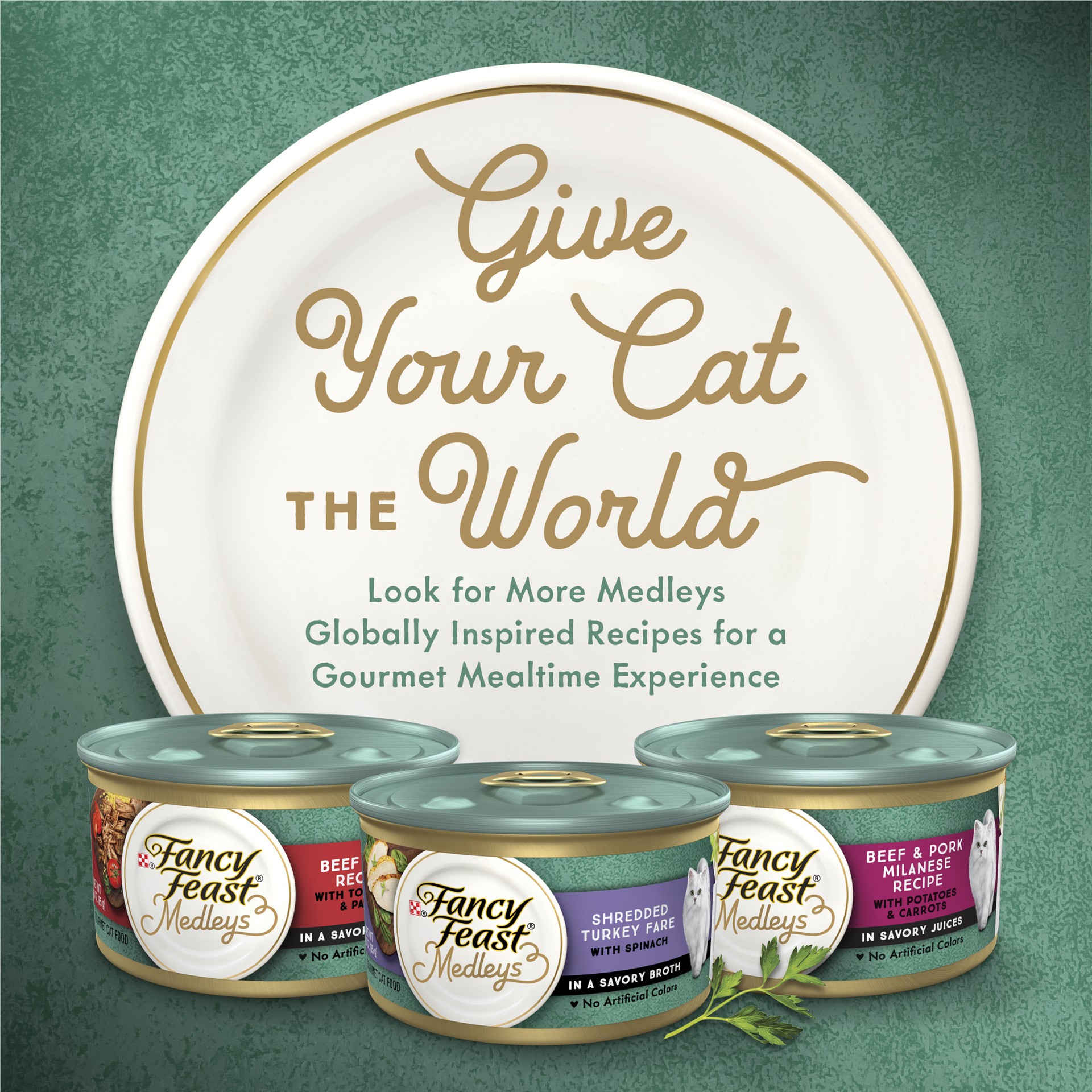 slide 4 of 7, Fancy Feast Purina Fancy Feast Wet Cat Food Variety Pack, Medleys Primavera Collection - (12) 3 oz. Cans, 12 ct