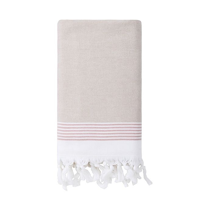 slide 1 of 1, Haven Flatweave Bath Towel - Pumice, 1 ct