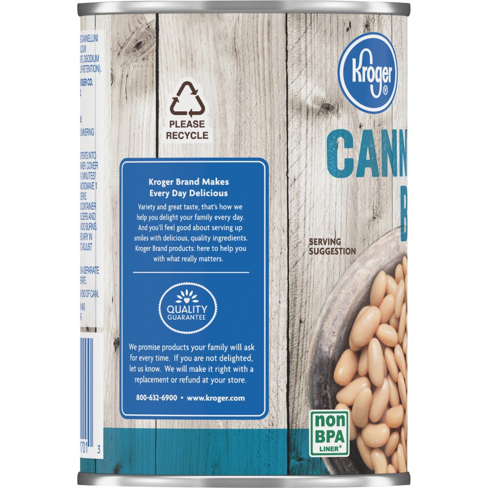 slide 3 of 4, Kroger Cannellini Beans, 15.5 oz