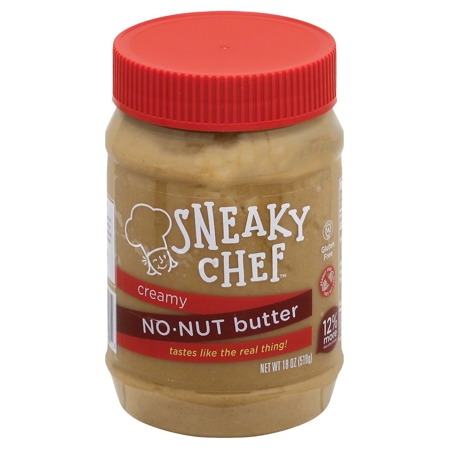 slide 1 of 1, Sneaky Chef Creamy No-Nut Butter, 18 oz