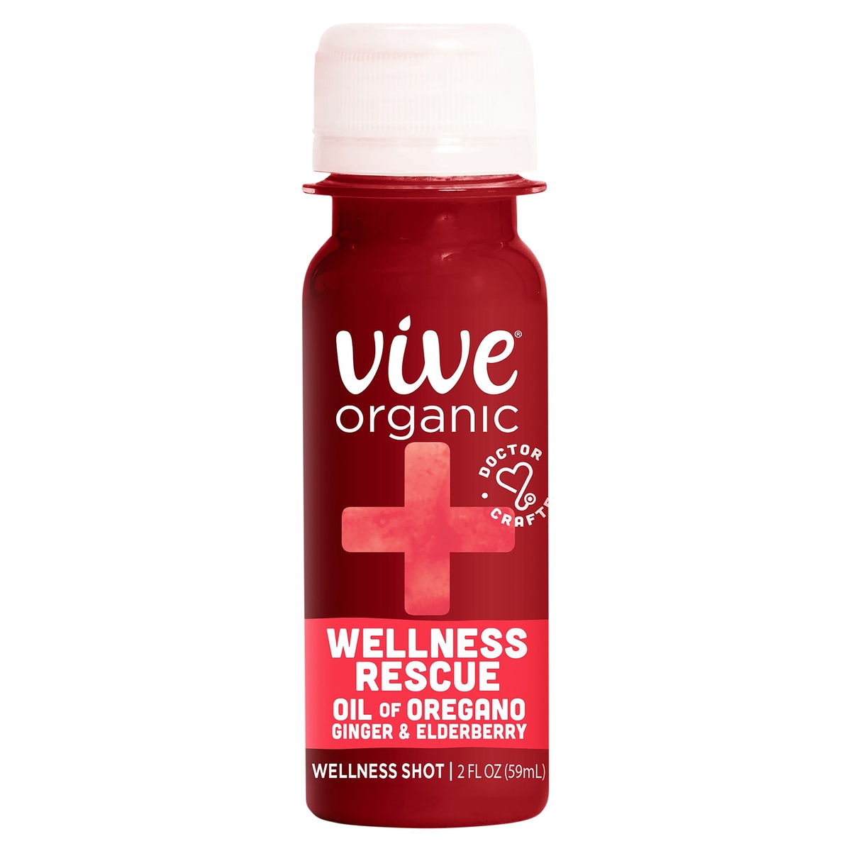 slide 1 of 2, Vive Organic Wellness Rescue Oil of Oregano, Ginger & Elderberry Shot - 2 fl oz, 