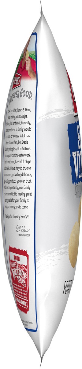 slide 7 of 7, Herr's Salt & Vinegar Potato Chips 7.75 oz, 7.75 oz