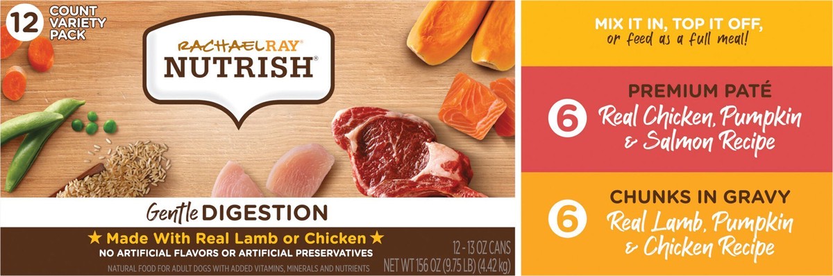 slide 8 of 12, 1/156Oz Rrntsh Gntl Dgstn Chnk In Grvy Varp Wdf, 12 ct