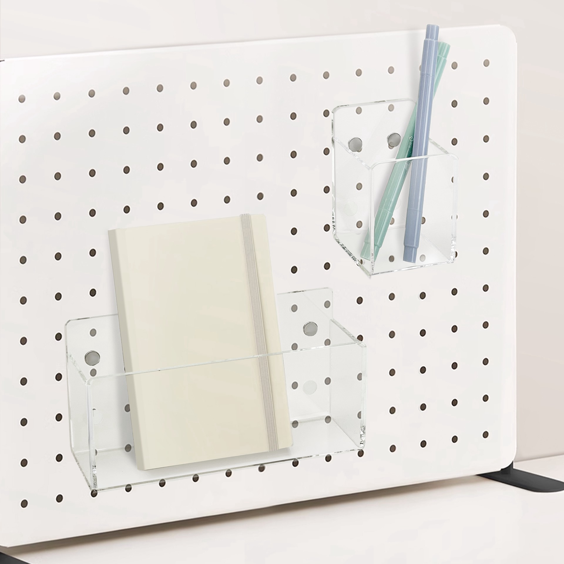 slide 5 of 5, 2" X 3" Magnetic Storage Bin By Simply Tidy, 2 in x 3 in