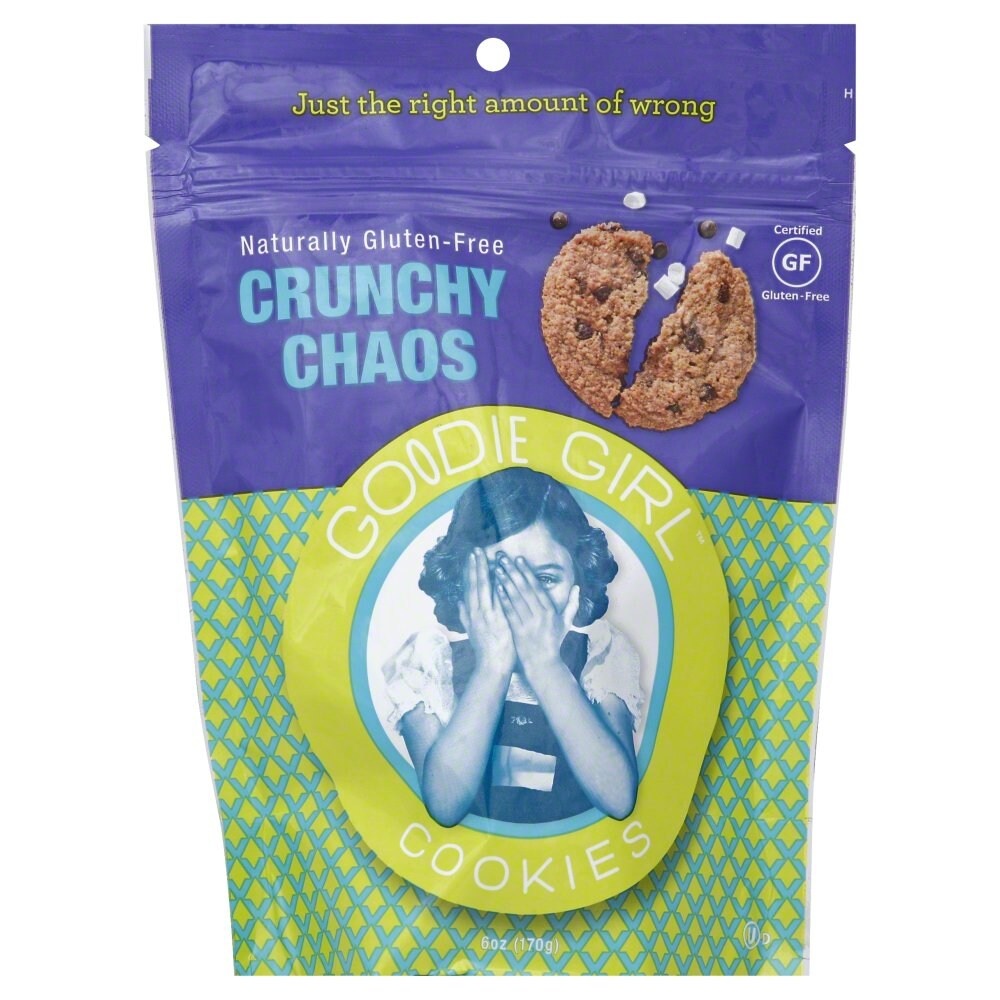 slide 1 of 1, Goodie Girl Crunchy Chaos Cookies, 6 oz